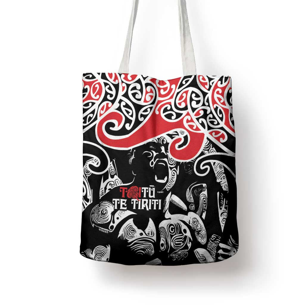 Aotearoa Toitu Te Tiriti Tote Bag New Zealand Stand Together Stand Stronger - Aussie Hoodie