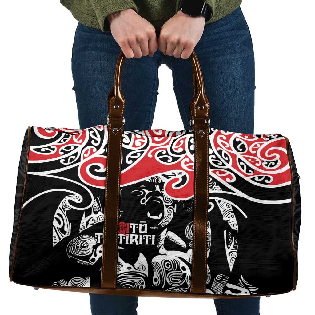 Aotearoa Toitu Te Tiriti Travel Bag New Zealand Stand Together Stand Stronger - Aussie Hoodie