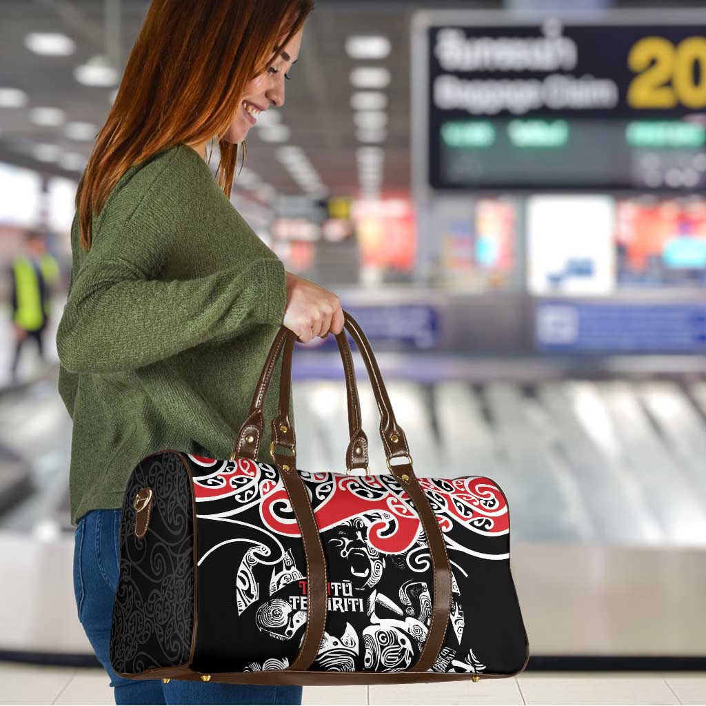 Aotearoa Toitu Te Tiriti Travel Bag New Zealand Stand Together Stand Stronger - Aussie Hoodie