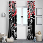 Aotearoa Toitu Te Tiriti Window Curtain New Zealand Stand Together Stand Stronger