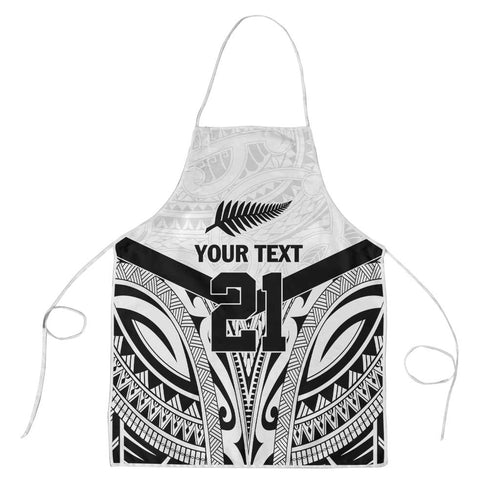 New Zealand Football Custom Apron All White Fern Go Champions - Aussie Hoodie