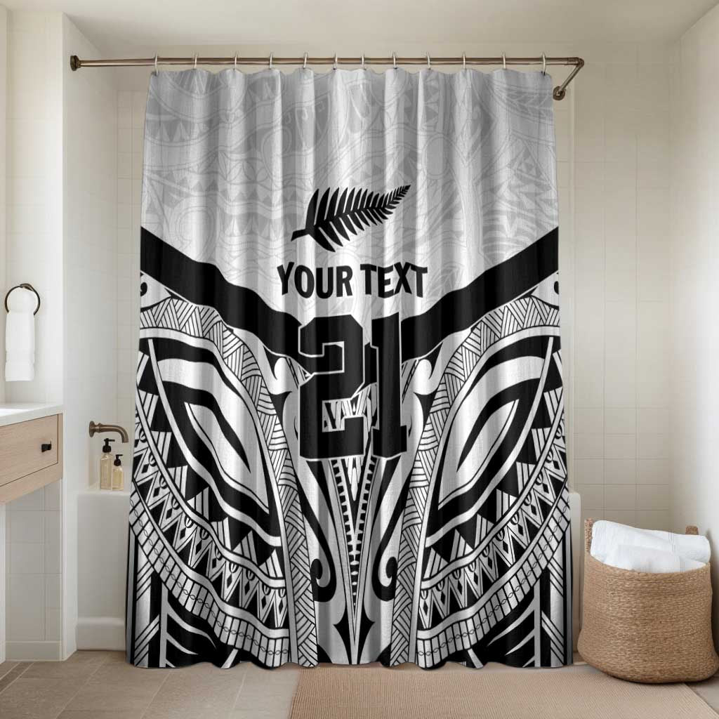 New Zealand Football Custom Bathroom Set All White Fern Go Champions - Aussie Hoodie