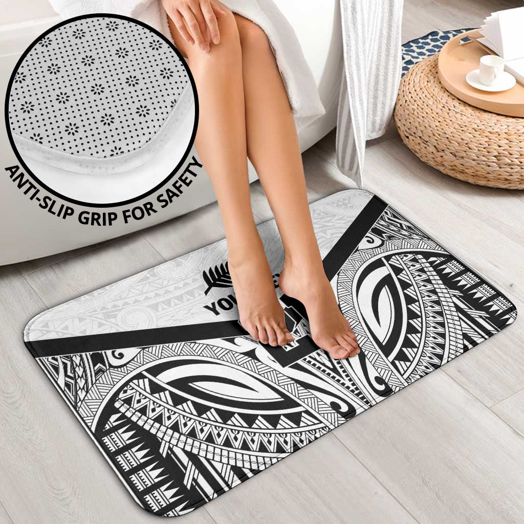 New Zealand Football Custom Bathroom Set All White Fern Go Champions - Aussie Hoodie