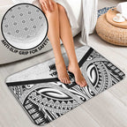 New Zealand Football Custom Bathroom Set All White Fern Go Champions - Aussie Hoodie