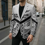 New Zealand Football Custom Blazer All White Fern Go Champions - Aussie Hoodie