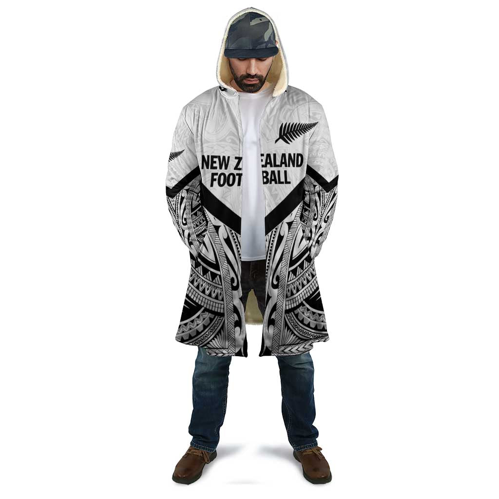 New Zealand Football Custom Cloak All White Fern Go Champions - Aussie Hoodie