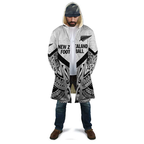 New Zealand Football Custom Cloak All White Fern Go Champions - Aussie Hoodie