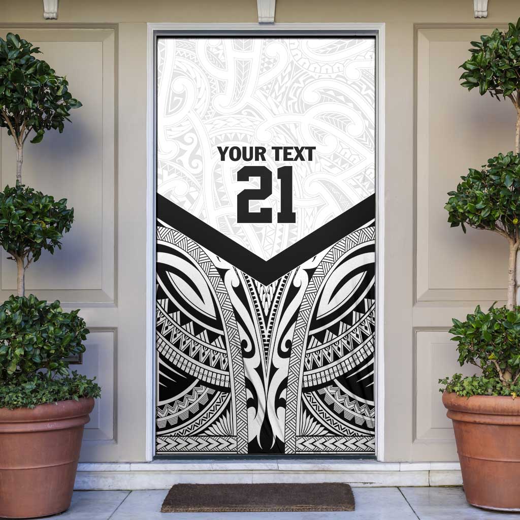 New Zealand Football Custom Door Cover All White Fern Go Champions - Aussie Hoodie