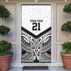 New Zealand Football Custom Door Cover All White Fern Go Champions - Aussie Hoodie
