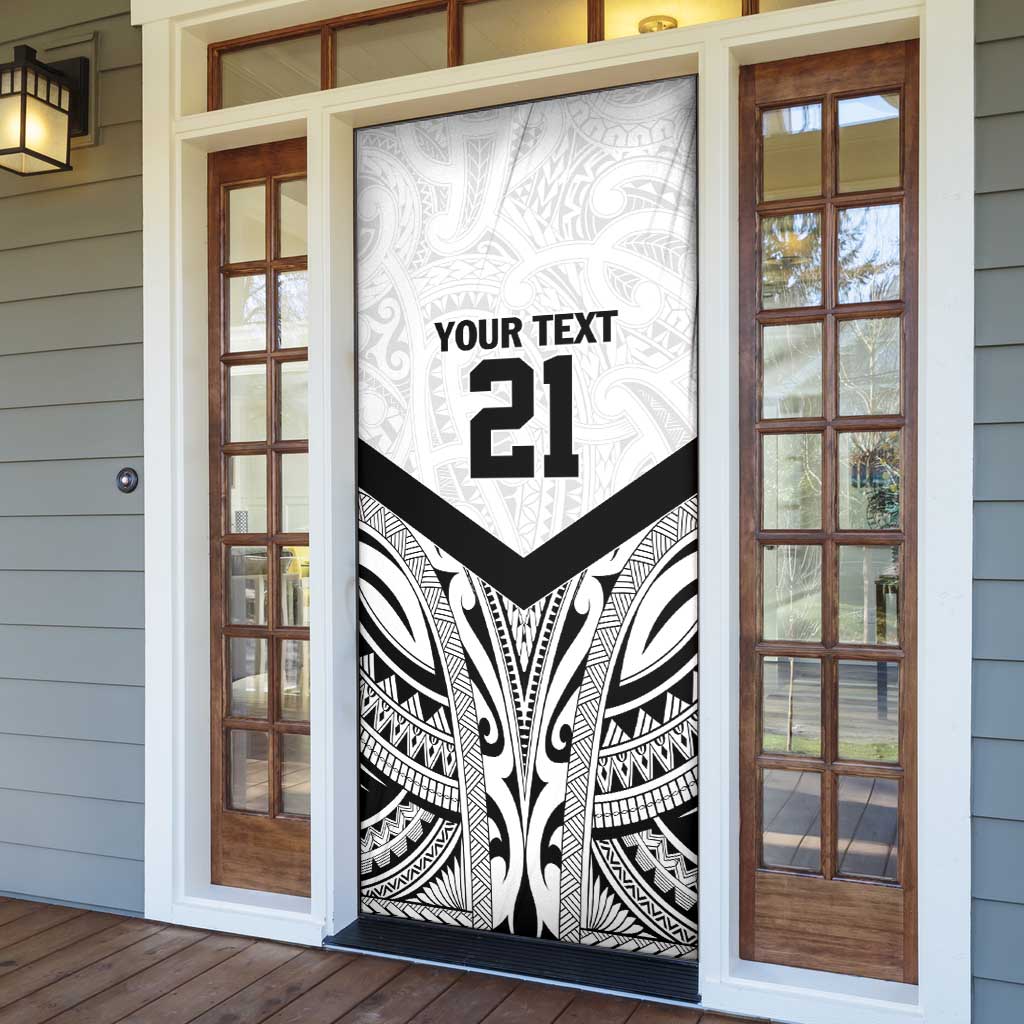 New Zealand Football Custom Door Cover All White Fern Go Champions - Aussie Hoodie
