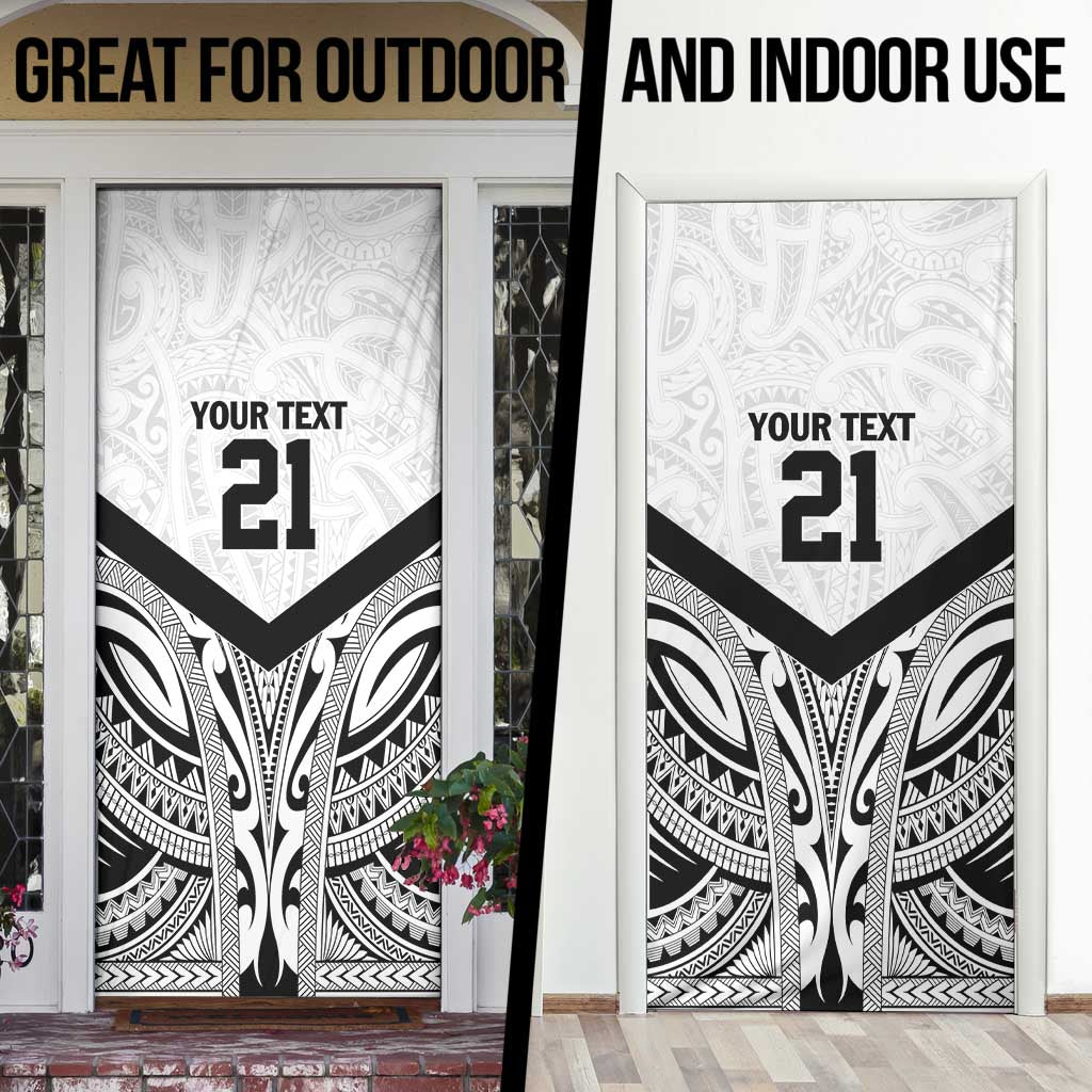 New Zealand Football Custom Door Cover All White Fern Go Champions - Aussie Hoodie