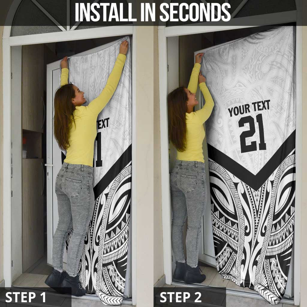New Zealand Football Custom Door Cover All White Fern Go Champions - Aussie Hoodie