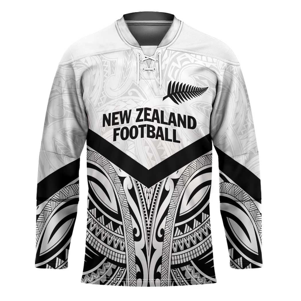 New Zealand Football Custom Hockey Jersey All White Fern Go Champions - Aussie Hoodie