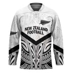 New Zealand Football Custom Hockey Jersey All White Fern Go Champions - Aussie Hoodie