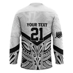 New Zealand Football Custom Hockey Jersey All White Fern Go Champions - Aussie Hoodie