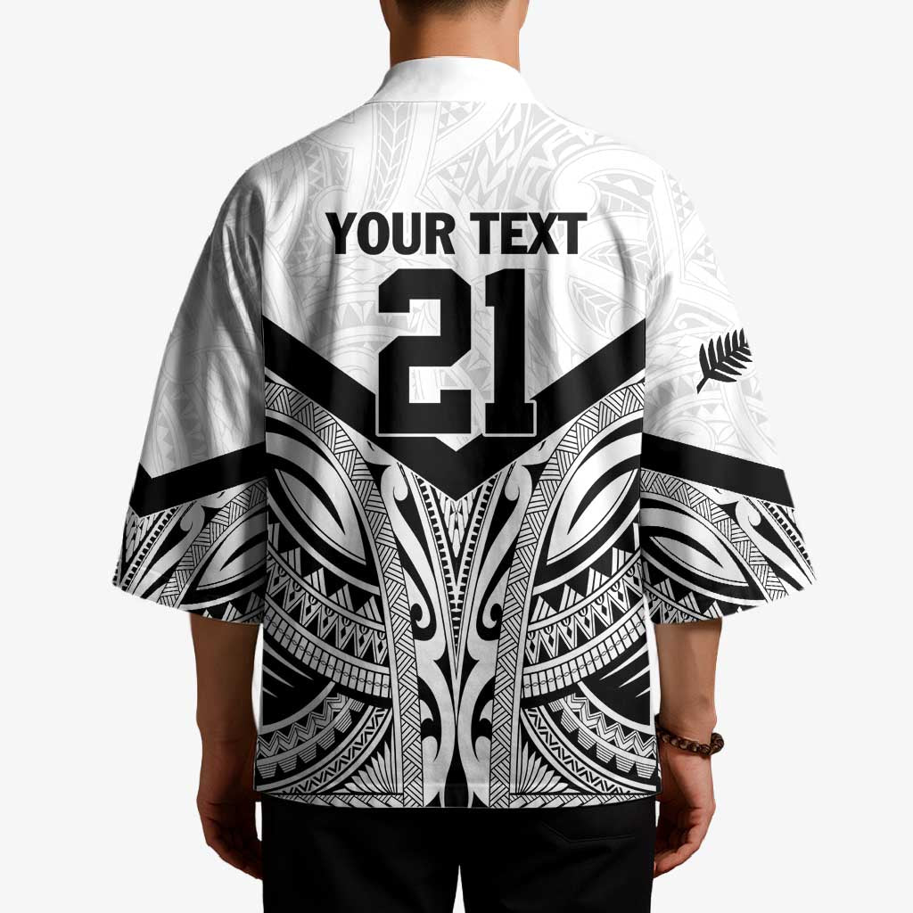 New Zealand Football Custom Kimono All White Fern Go Champions - Aussie Hoodie