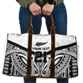 New Zealand Football Custom Travel Bag All White Fern Go Champions - Aussie Hoodie