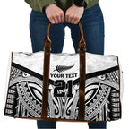 New Zealand Football Custom Travel Bag All White Fern Go Champions - Aussie Hoodie