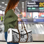 New Zealand Football Custom Travel Bag All White Fern Go Champions - Aussie Hoodie