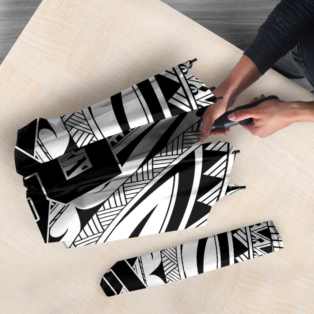 New Zealand Football Custom Umbrella All White Fern Go Champions - Aussie Hoodie