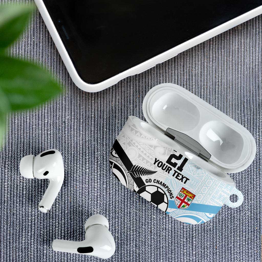 New Zealand-Fiji Football Custom AirPods Case Together Go Champions - Aussie Hoodie