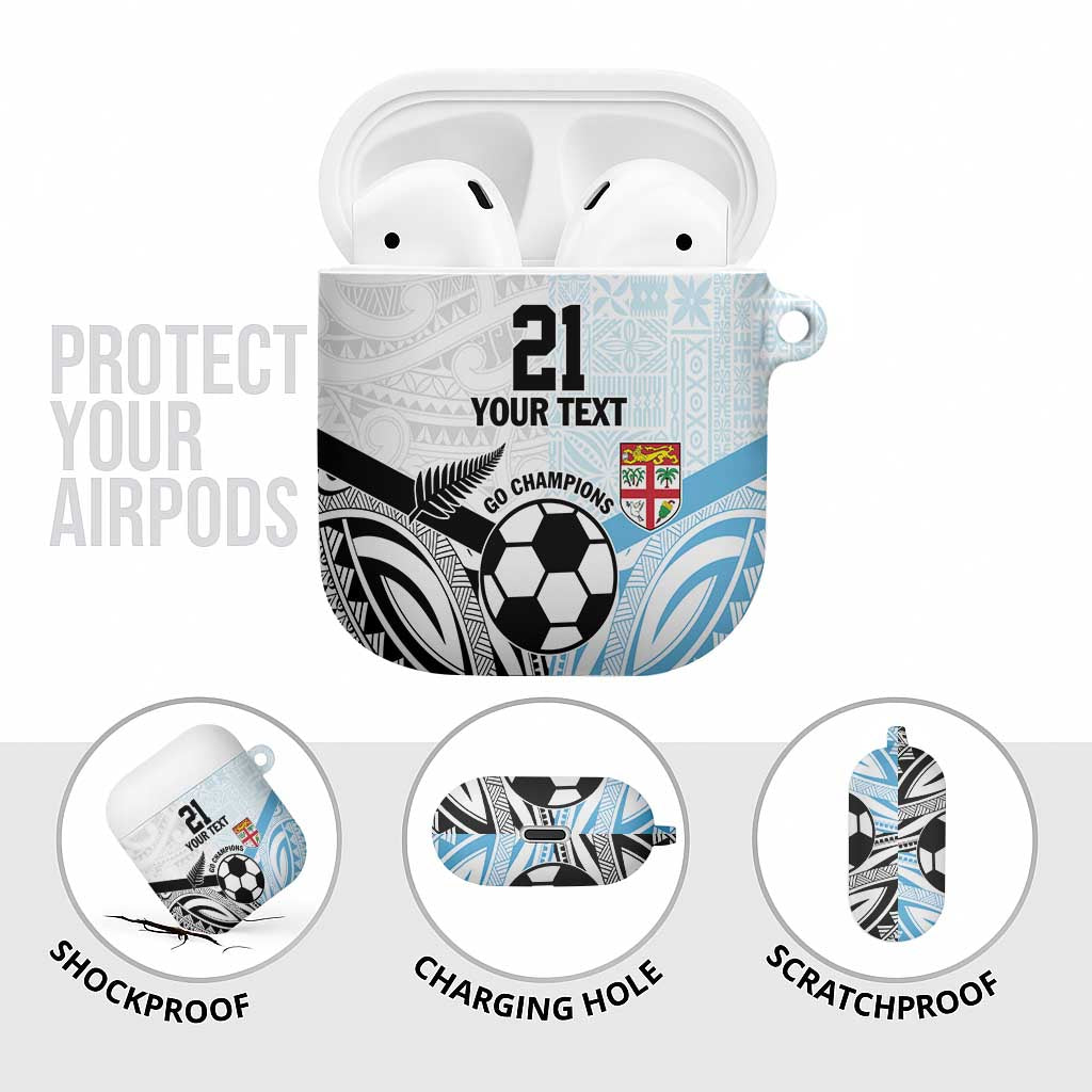 New Zealand-Fiji Football Custom AirPods Case Together Go Champions - Aussie Hoodie
