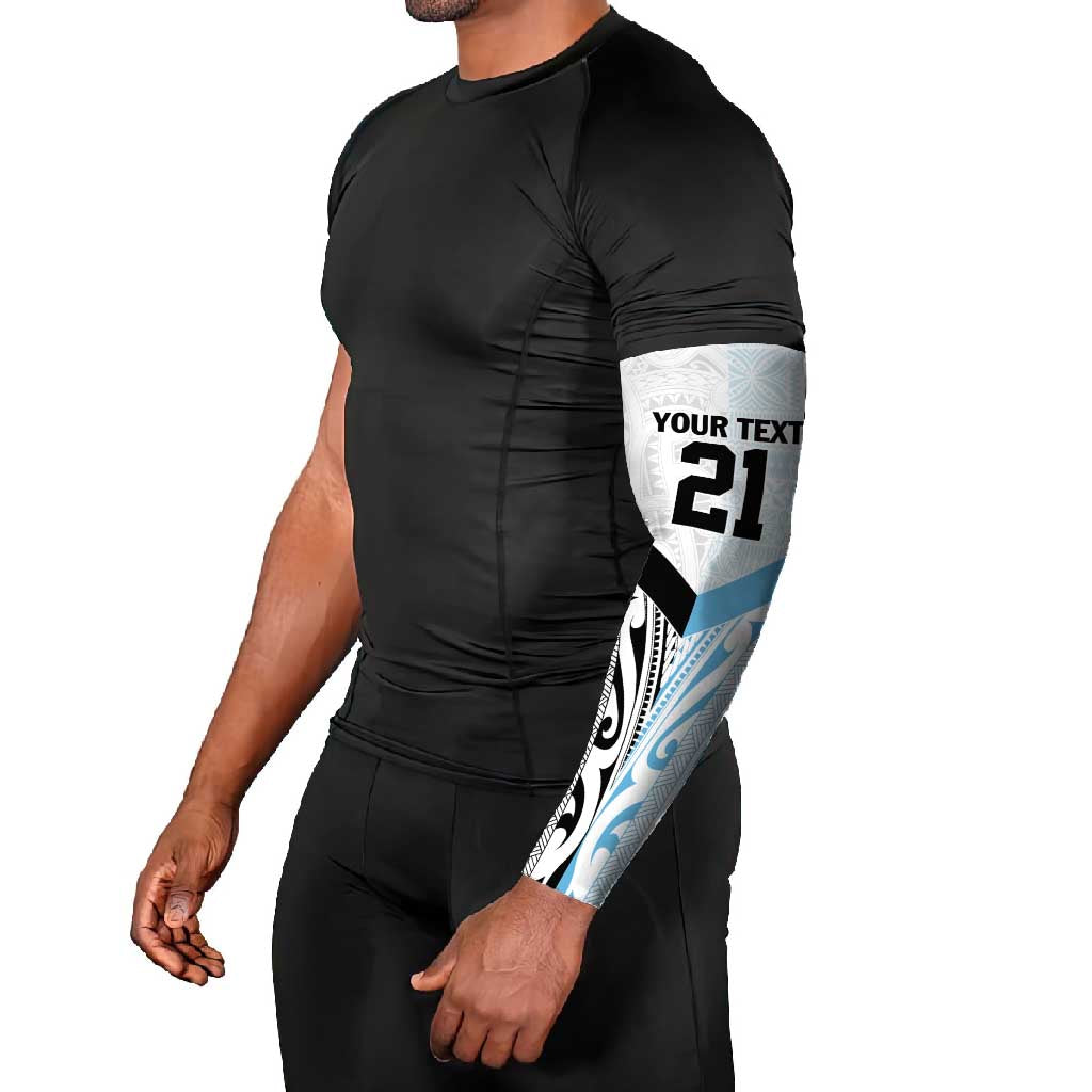 New Zealand-Fiji Football Custom Arm Sleeves Together Go Champions - Aussie Hoodie