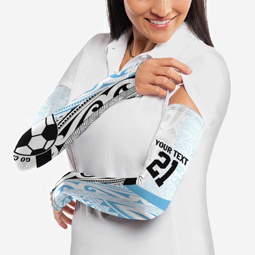 New Zealand-Fiji Football Custom Arm Sleeves Together Go Champions - Aussie Hoodie
