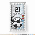 New Zealand-Fiji Football Custom Baby Bed Cover Together Go Champions