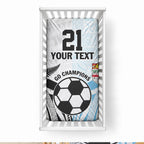 New Zealand-Fiji Football Custom Baby Bed Cover Together Go Champions