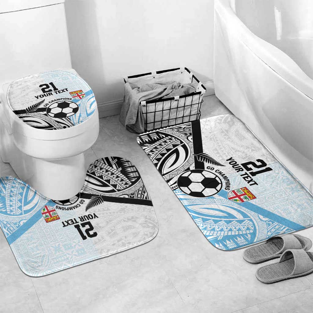 New Zealand-Fiji Football Custom Bathroom Set Together Go Champions - Aussie Hoodie