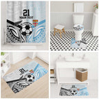 New Zealand-Fiji Football Custom Bathroom Set Together Go Champions - Aussie Hoodie