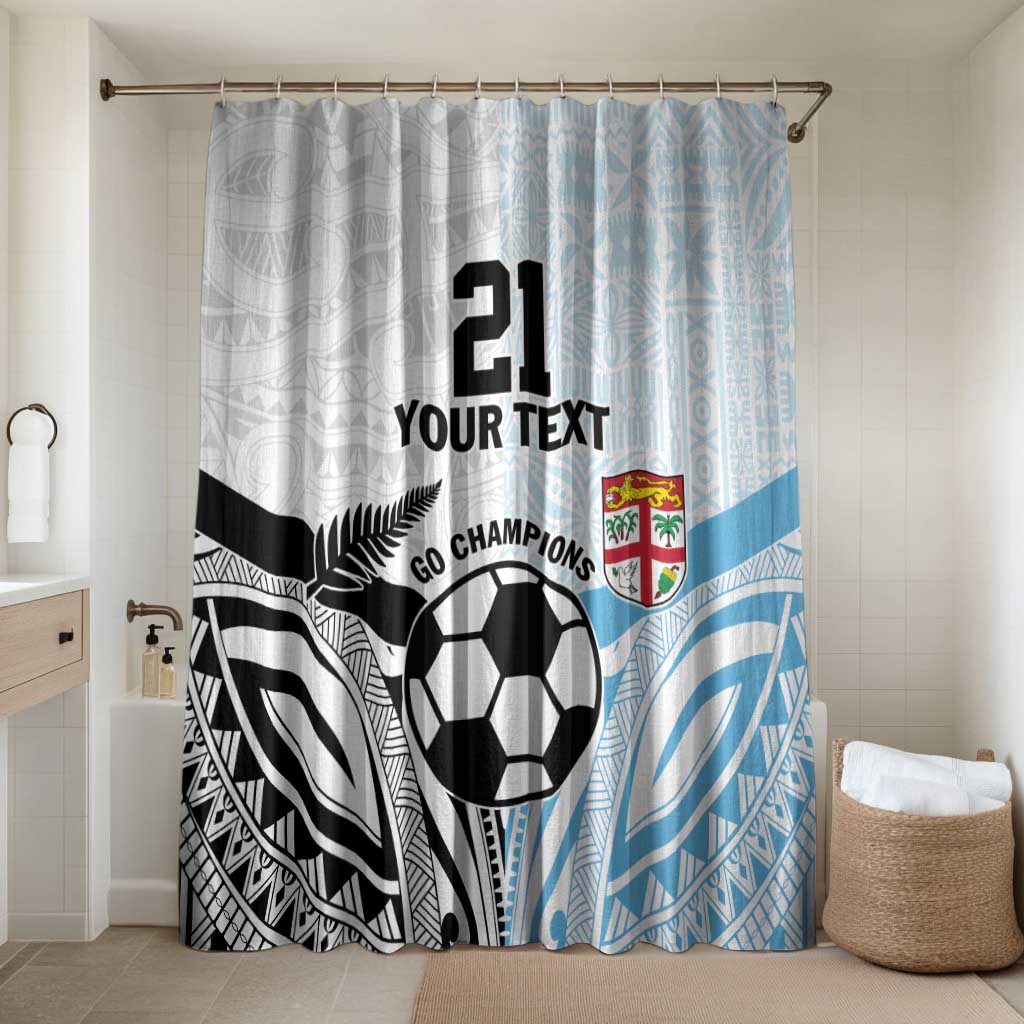 New Zealand-Fiji Football Custom Bathroom Set Together Go Champions - Aussie Hoodie