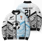 New Zealand-Fiji Football Custom Bomber Puffer Jacket Together Go Champions - Aussie Hoodie