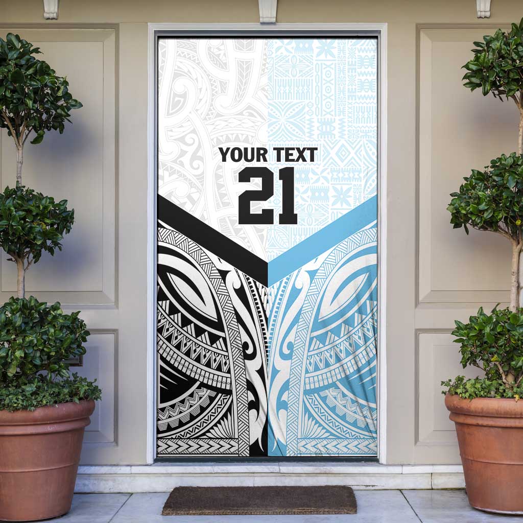 New Zealand-Fiji Football Custom Door Cover Together Go Champions - Aussie Hoodie