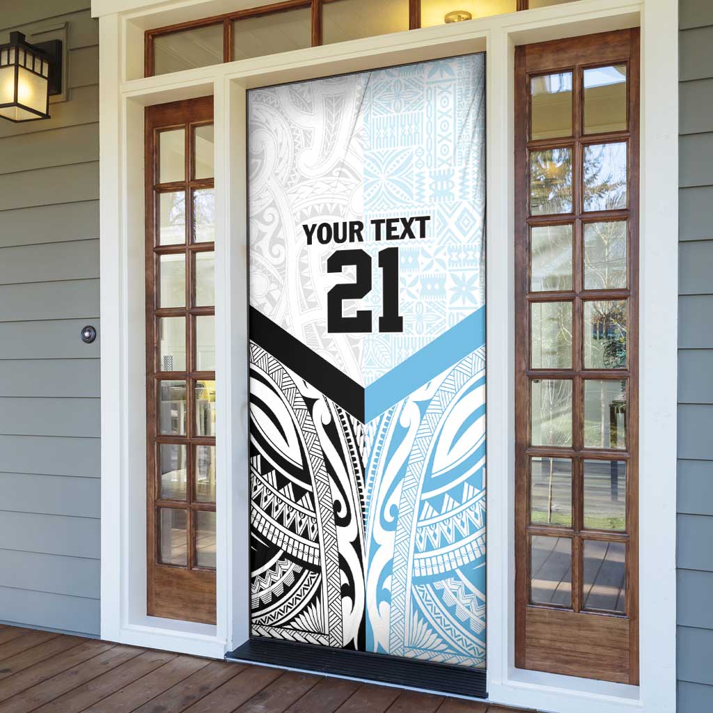 New Zealand-Fiji Football Custom Door Cover Together Go Champions - Aussie Hoodie
