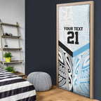 New Zealand-Fiji Football Custom Door Cover Together Go Champions - Aussie Hoodie