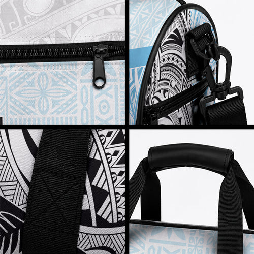 New Zealand-Fiji Football Custom Duffle Bag Together Go Champions