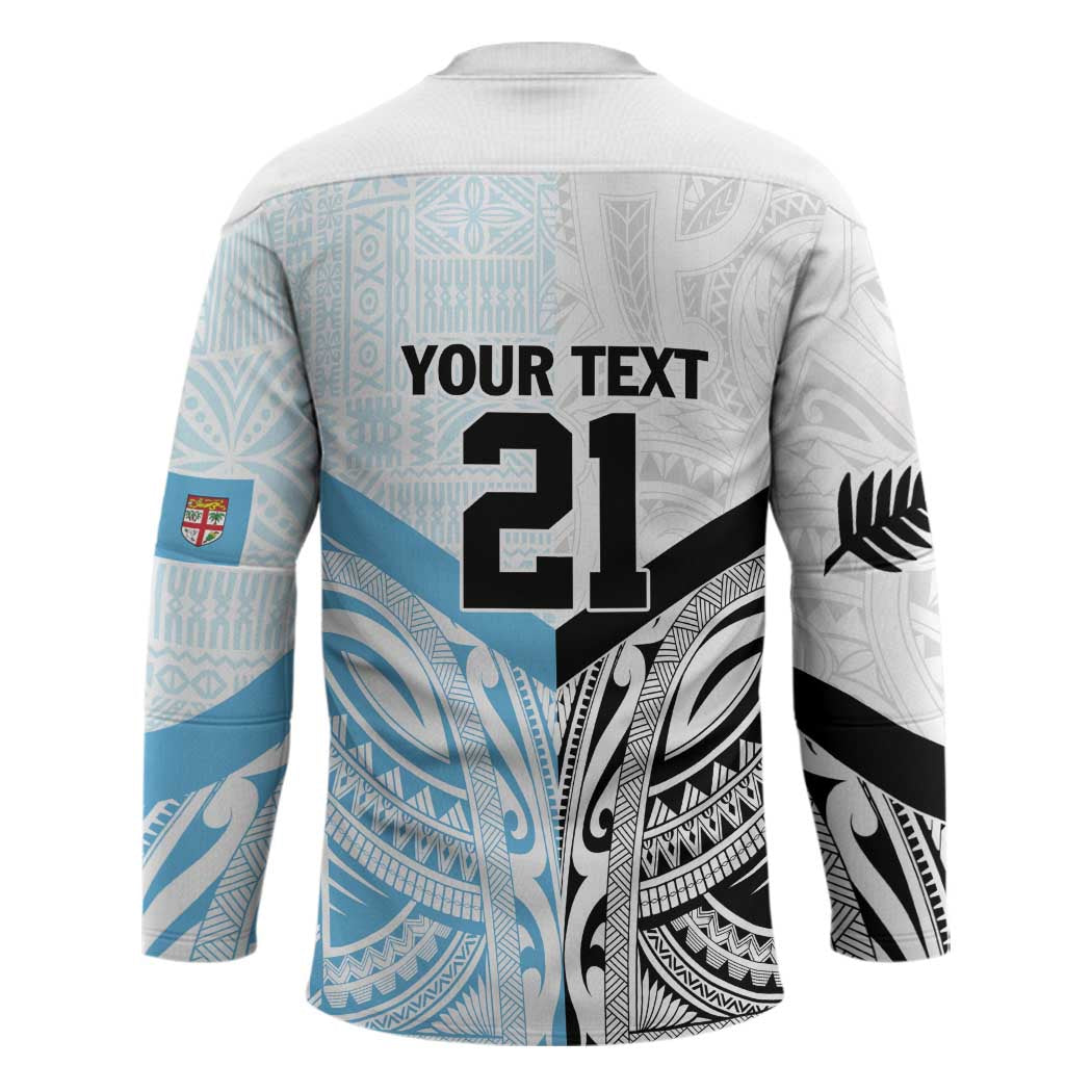 New Zealand-Fiji Football Custom Hockey Jersey Together Go Champions - Aussie Hoodie