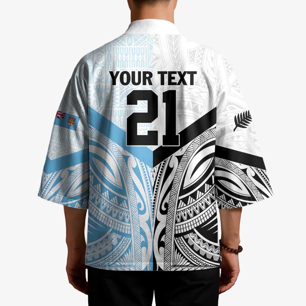 New Zealand-Fiji Football Custom Kimono Together Go Champions - Aussie Hoodie
