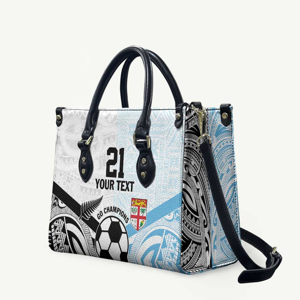 New Zealand-Fiji Football Custom Leather Bag Together Go Champions - Aussie Hoodie