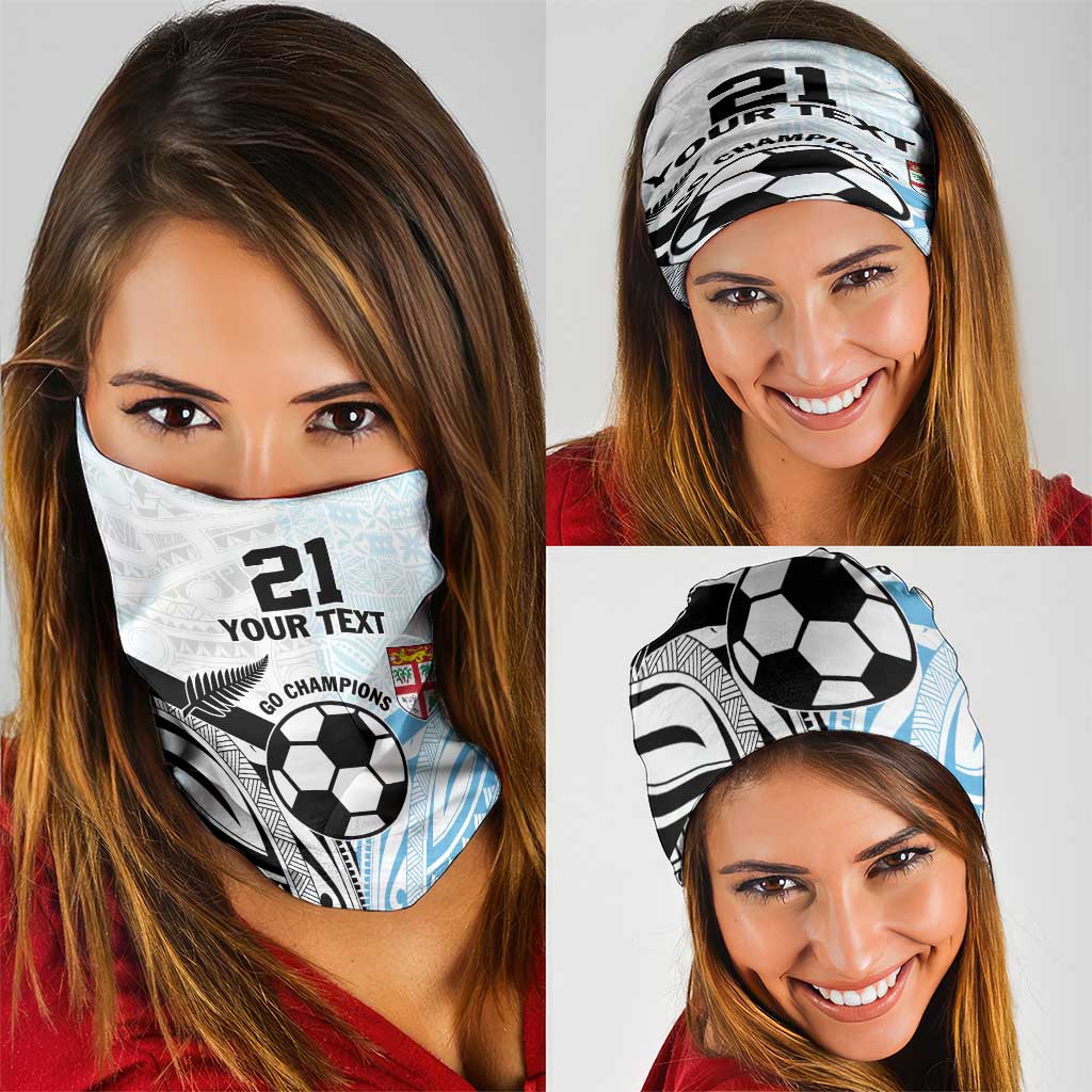 New Zealand-Fiji Football Custom Neck Gaiter Together Go Champions - Aussie Hoodie