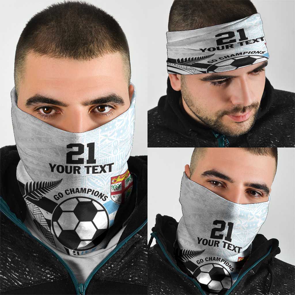 New Zealand-Fiji Football Custom Neck Gaiter Together Go Champions - Aussie Hoodie