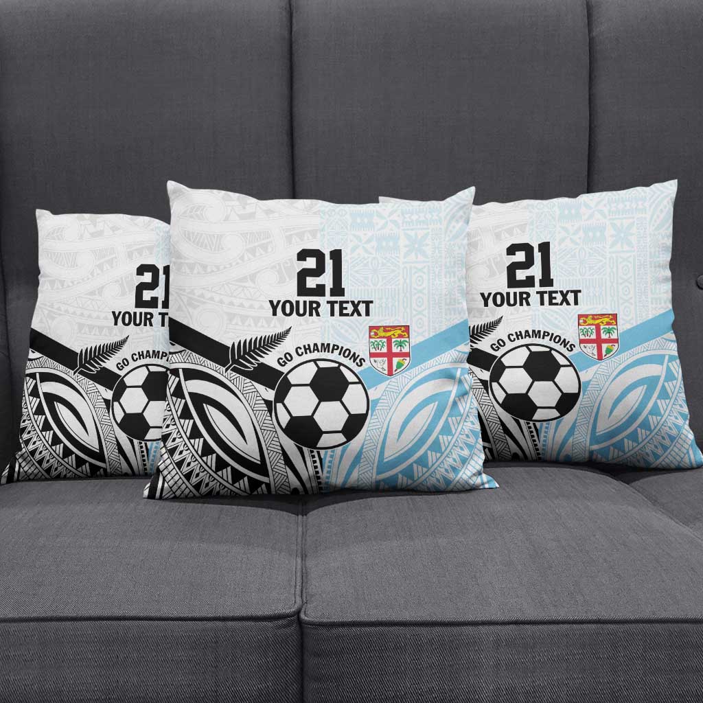 New Zealand-Fiji Football Custom Pillow Cover Together Go Champions - Aussie Hoodie