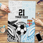 New Zealand-Fiji Football Custom Puzzle Together Go Champions - Aussie Hoodie