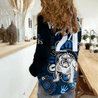 (Custom Personalised) NRL Canterbury-Bankstown Bulldogs Rugby Berries 1935 Aboriginal No2 Women Casual Shirt LT9