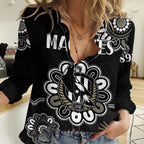 AFL Collingwood Magpies Football Magpies 1892 Women Casual Shirt LT9