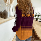 2023 Brisbane Broncos NRL Women Casual Shirt No3 LT9