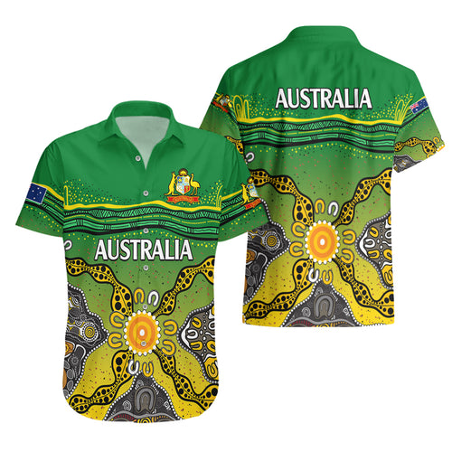 australia-cricket-hawaiian-shirt-aboriginal-dots-style