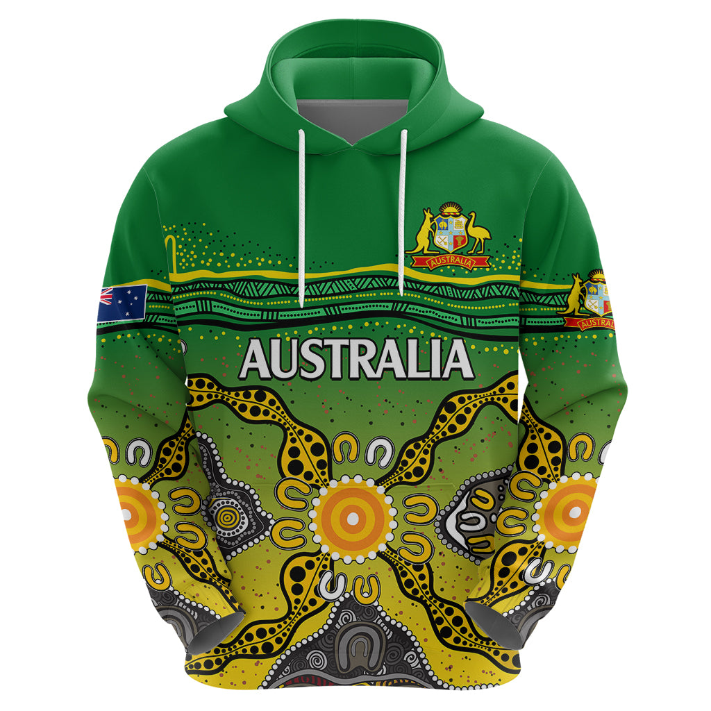 australia-cricket-hoodie-aboriginal-dots-style